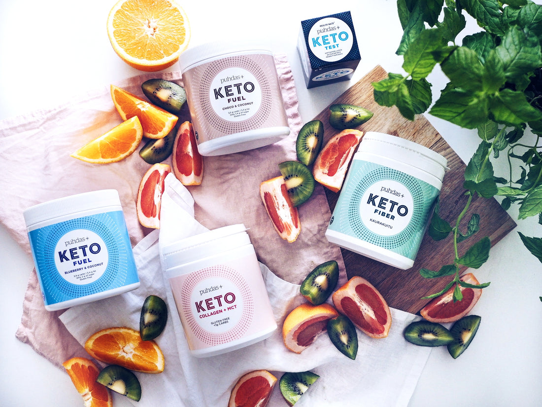 Ketogeeninen ruokavalio – Puhdas+ KETO-valikoimasta parhaat tuotteet ketoosin tueksi