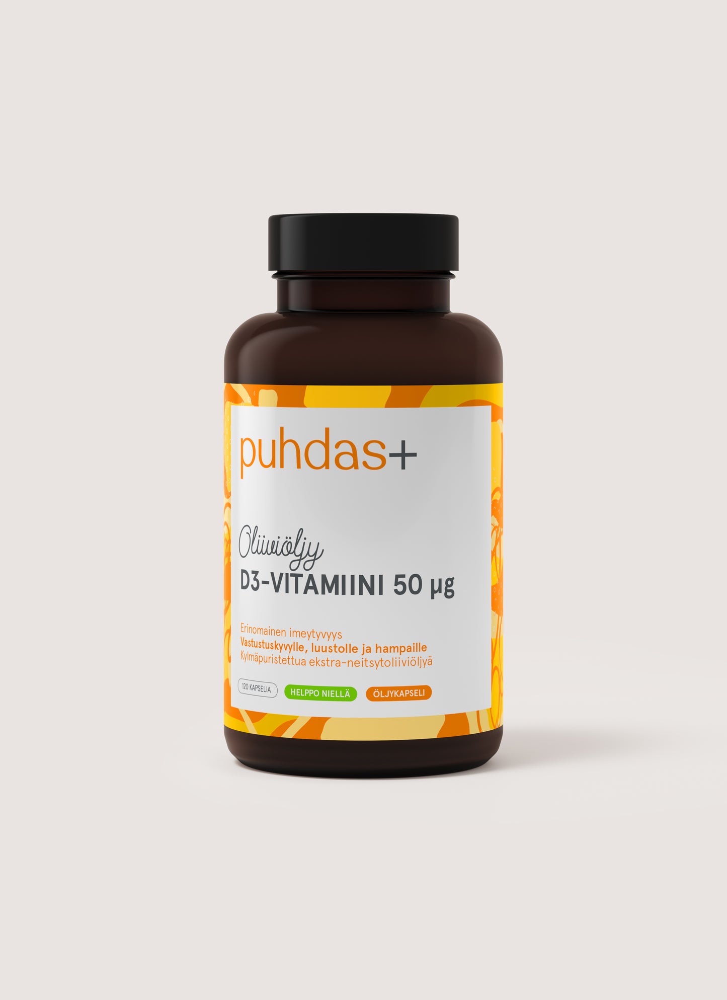 Vitamin D3 olive oil 50 µg