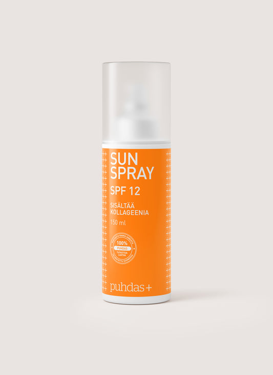 Sun Cream Spray SPF12 - aurinkovoide