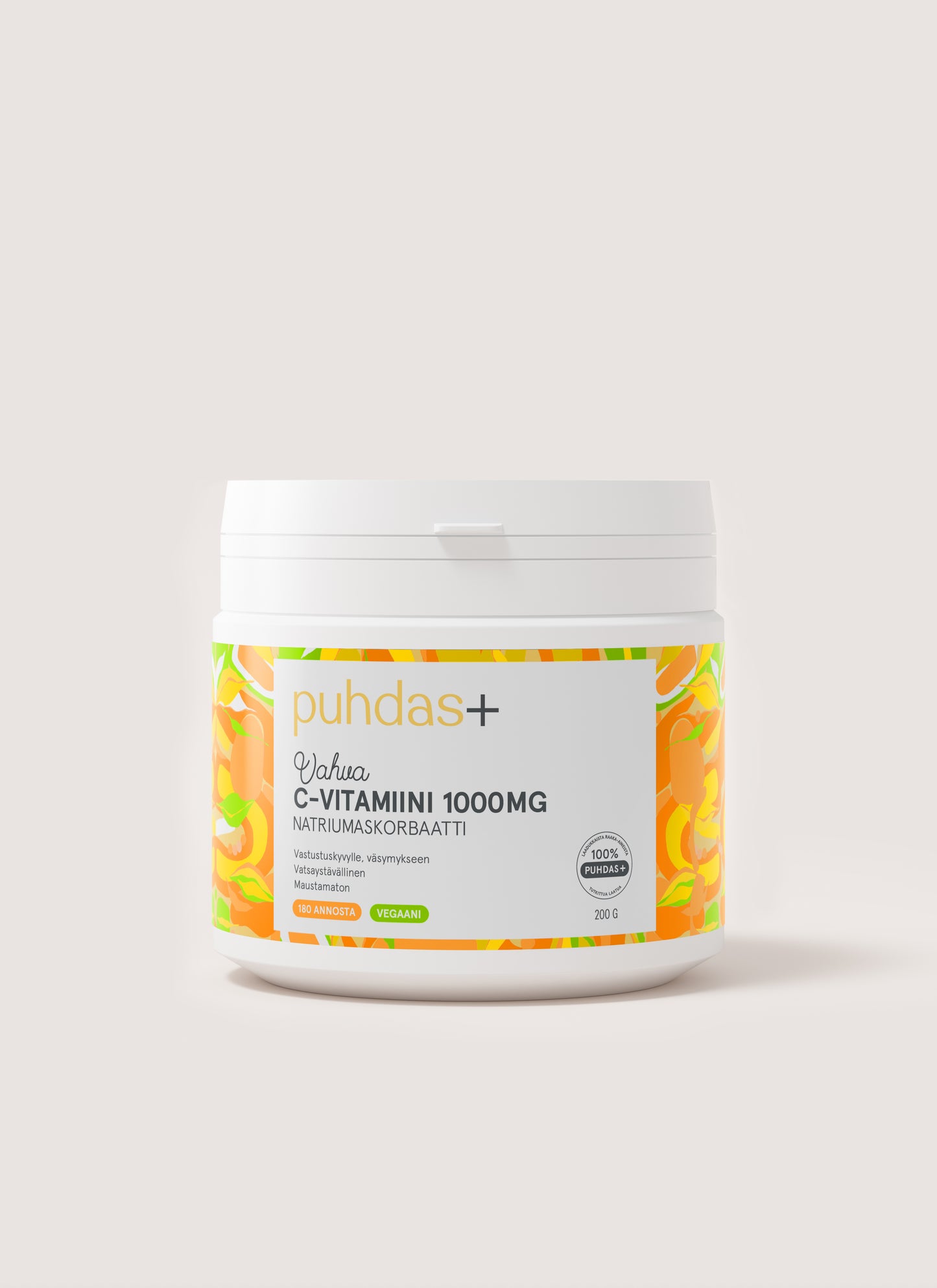 Strong vitamin C powder 1000 mg sodium ascorbate 200 g