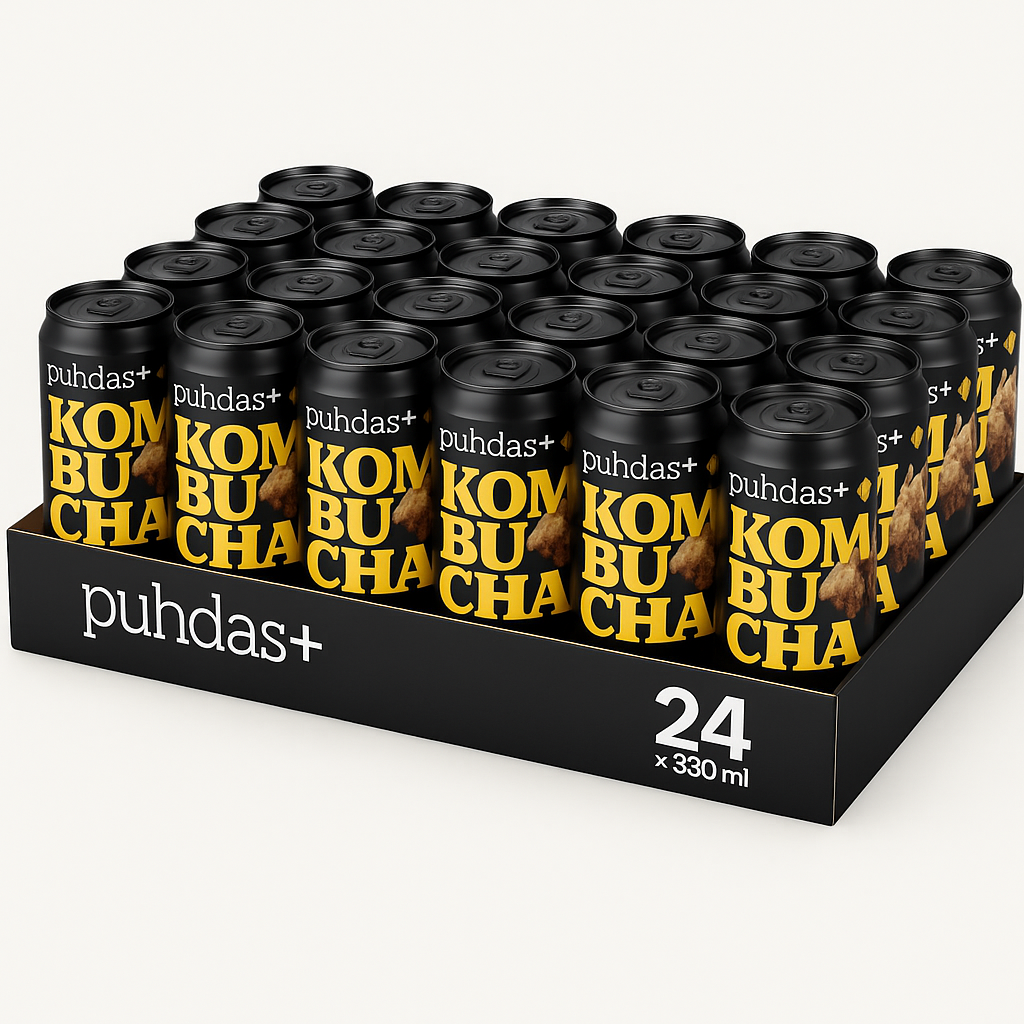 Kombucha Ihana inkivääri 330 ml - 24 pack