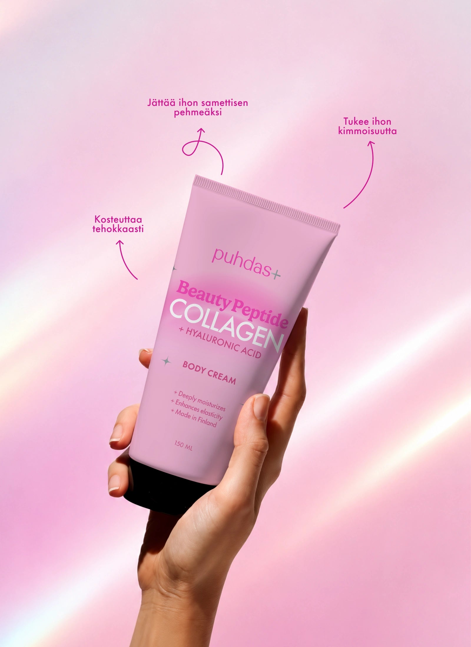 Beauty Peptide Collagen + Hyaluronic Acid Body Cream 150ml