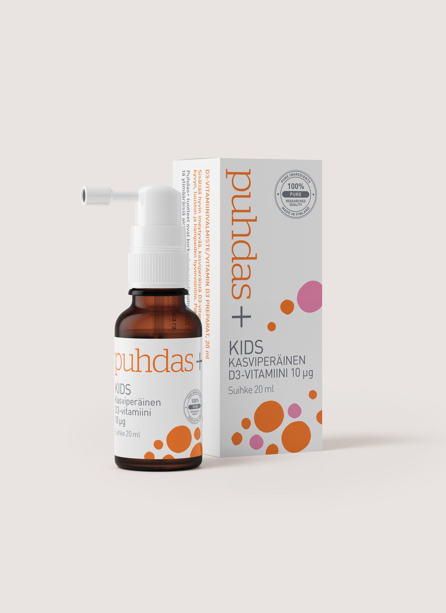 KIDS Plant-based vitamin D3 spray