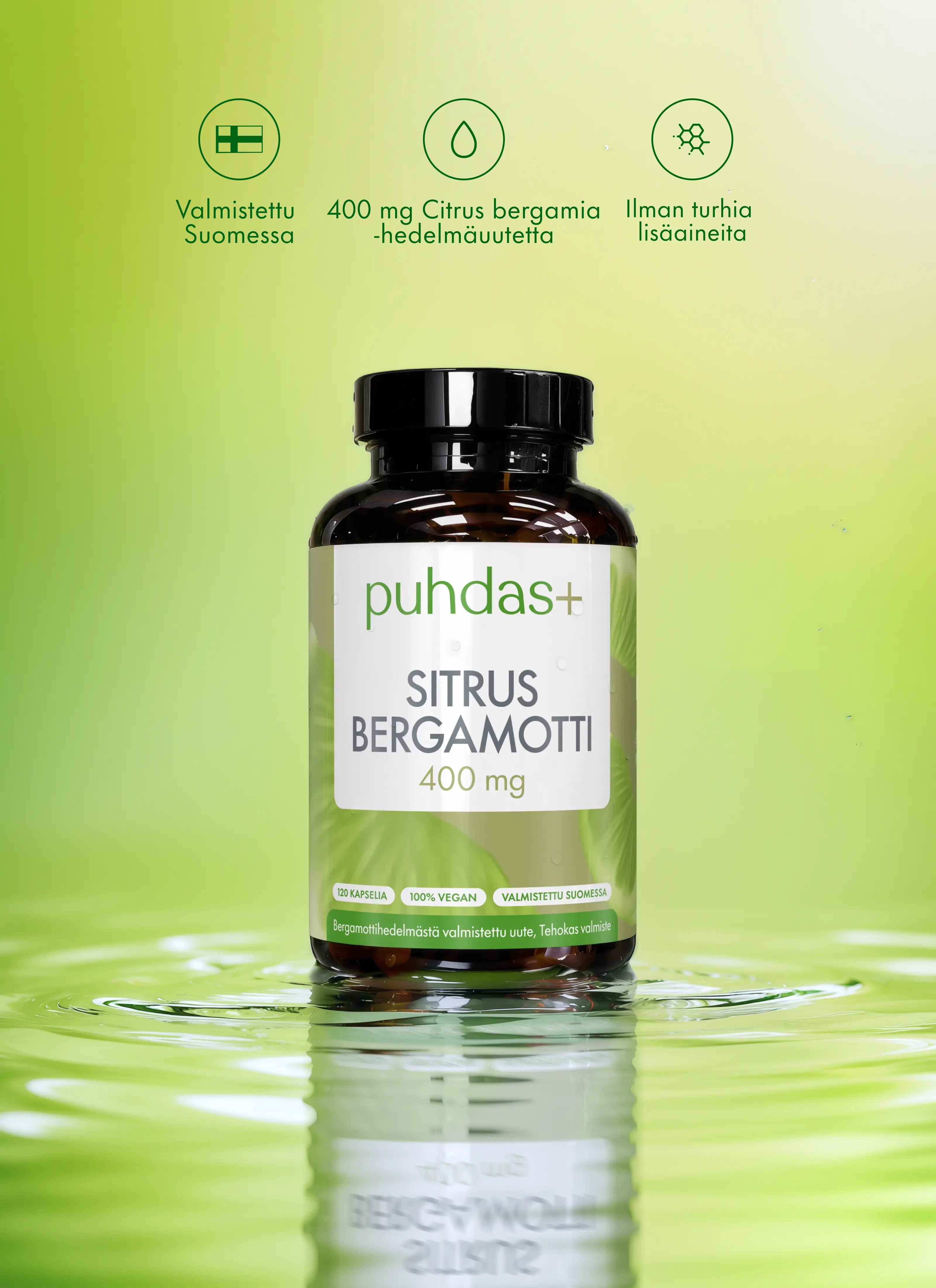 Sitrusbergamotti 400mg, 120kaps