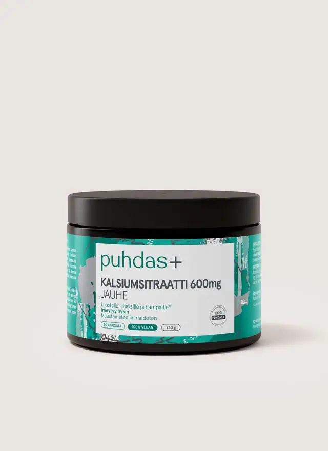 Calcium citrate powder 600 mg 240 g