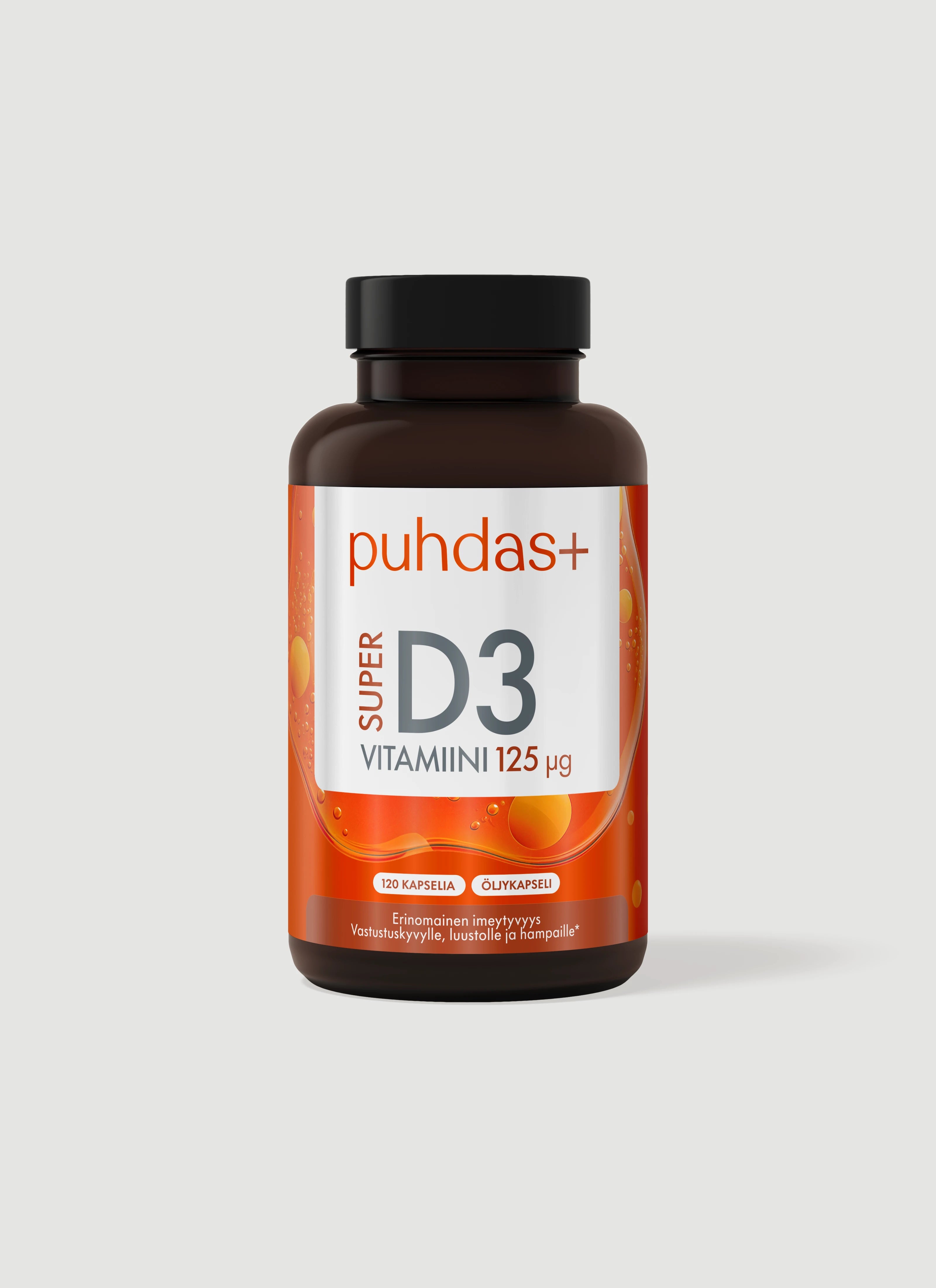 Super D3-vitamiini 125 µg