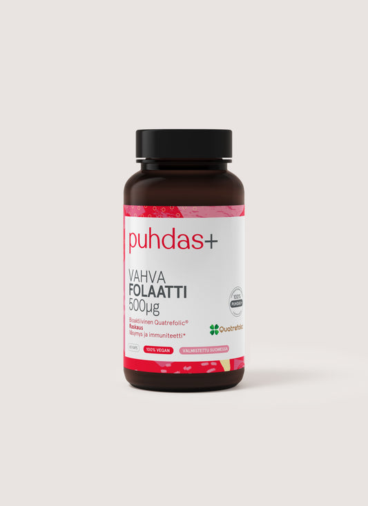 Folate 500µg, 60caps