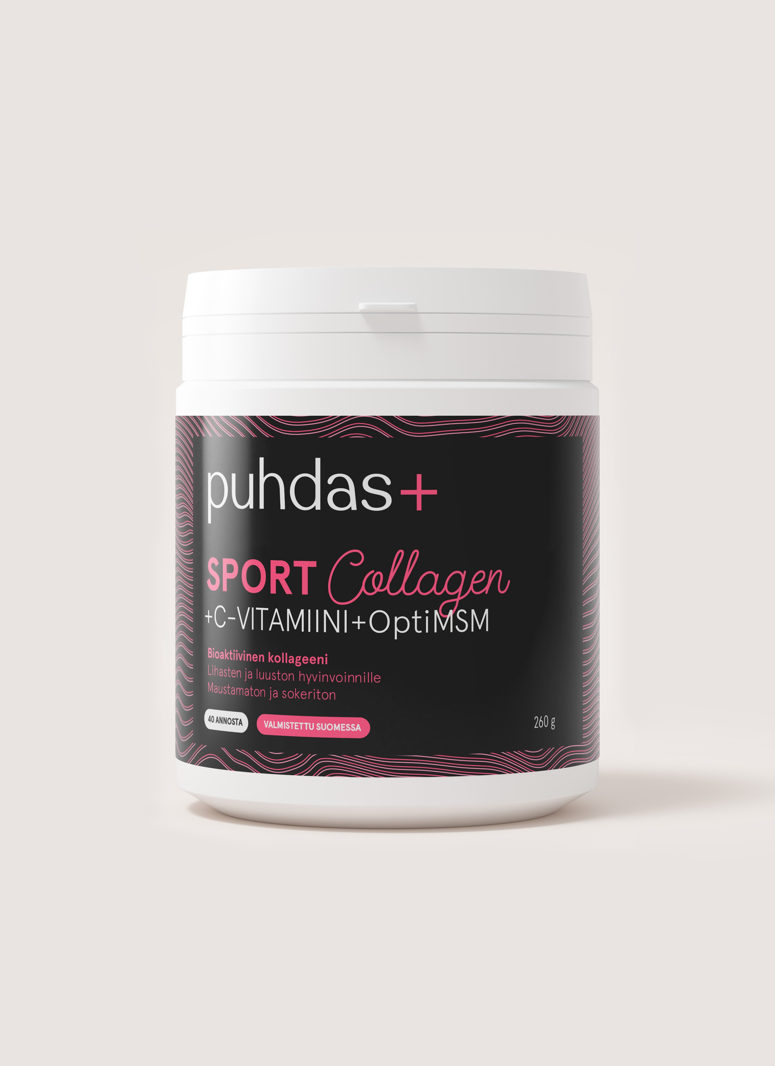 Sport Collagen + Vitamin C + OptiMSM 260 g
