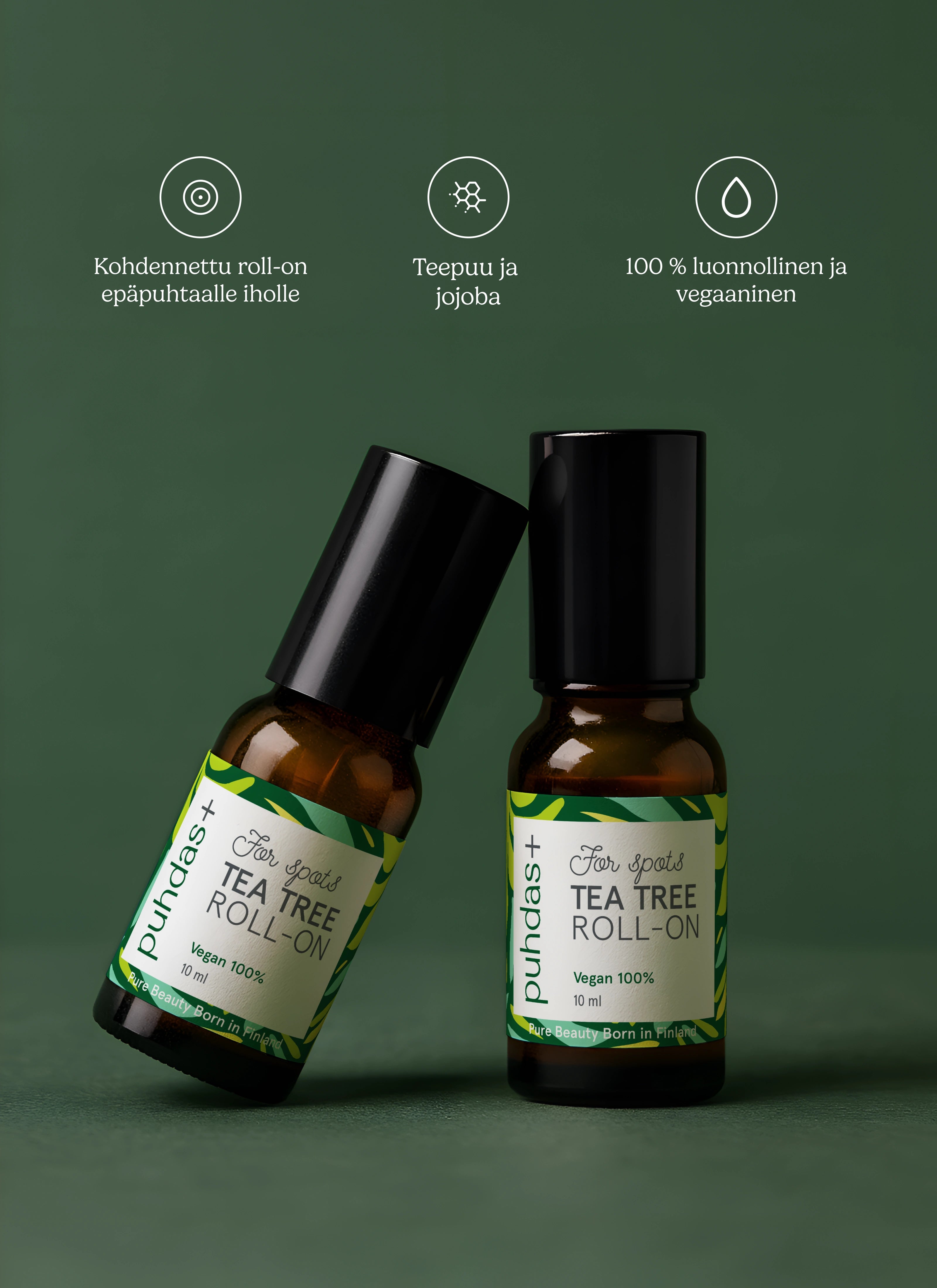 Tea Tree Roll-on (Teepuuöljy) 10 ml
