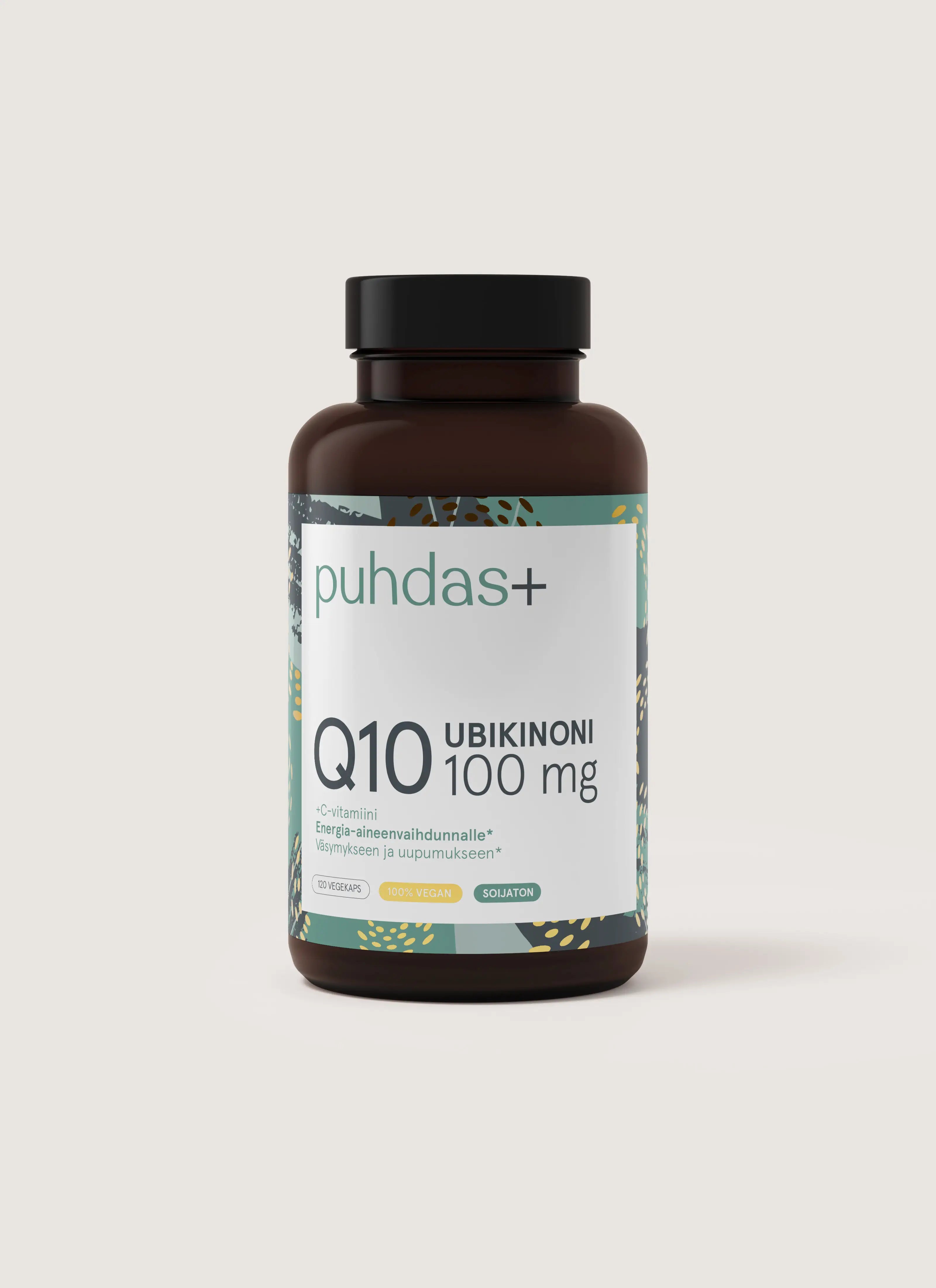 Ubiquinone Q10 100 mg + Vitamin C VEGAN