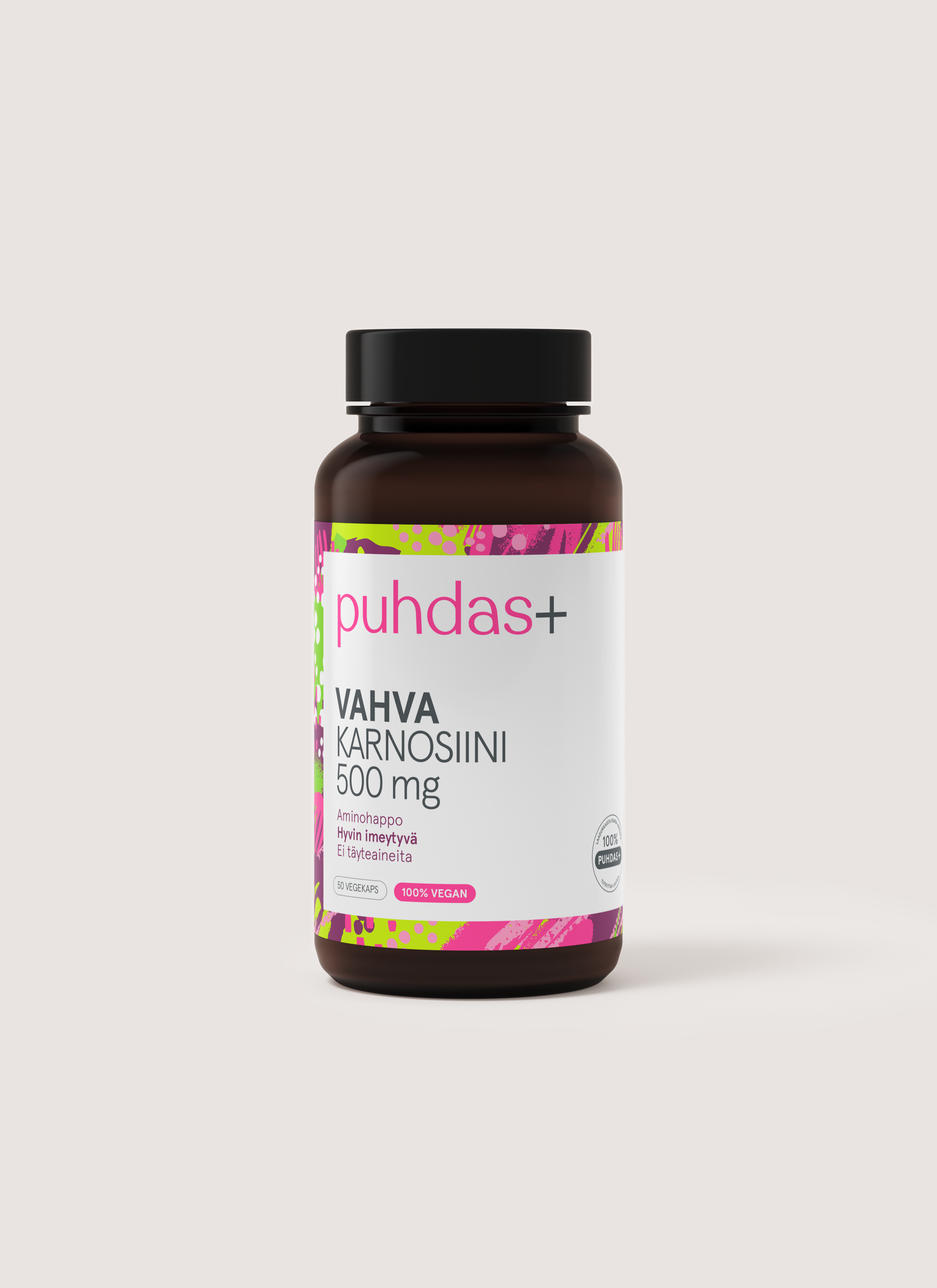Strong Carnosine 500mg, 50 Capsules