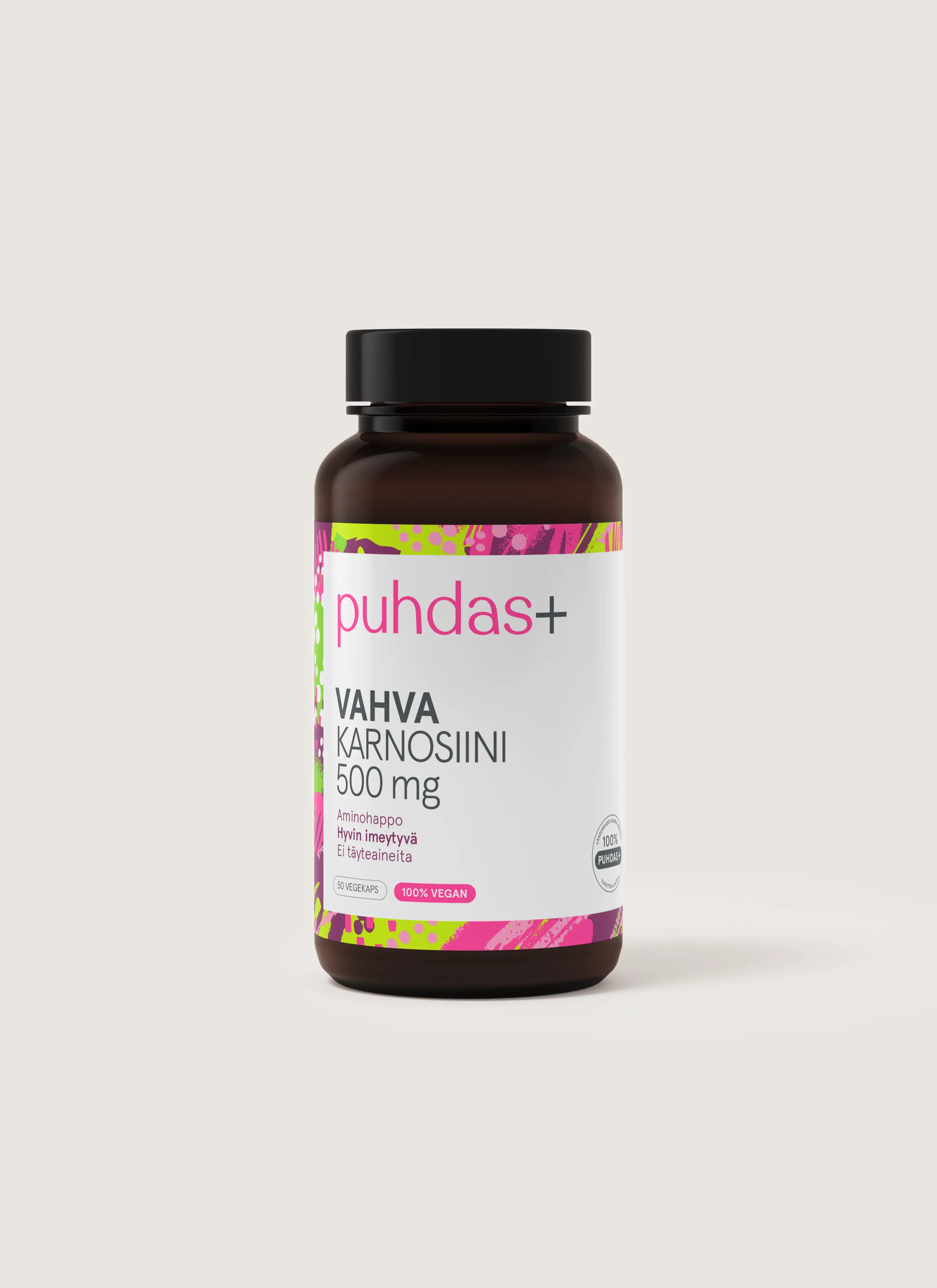 Strong Carnosine 500mg, 50 Capsules