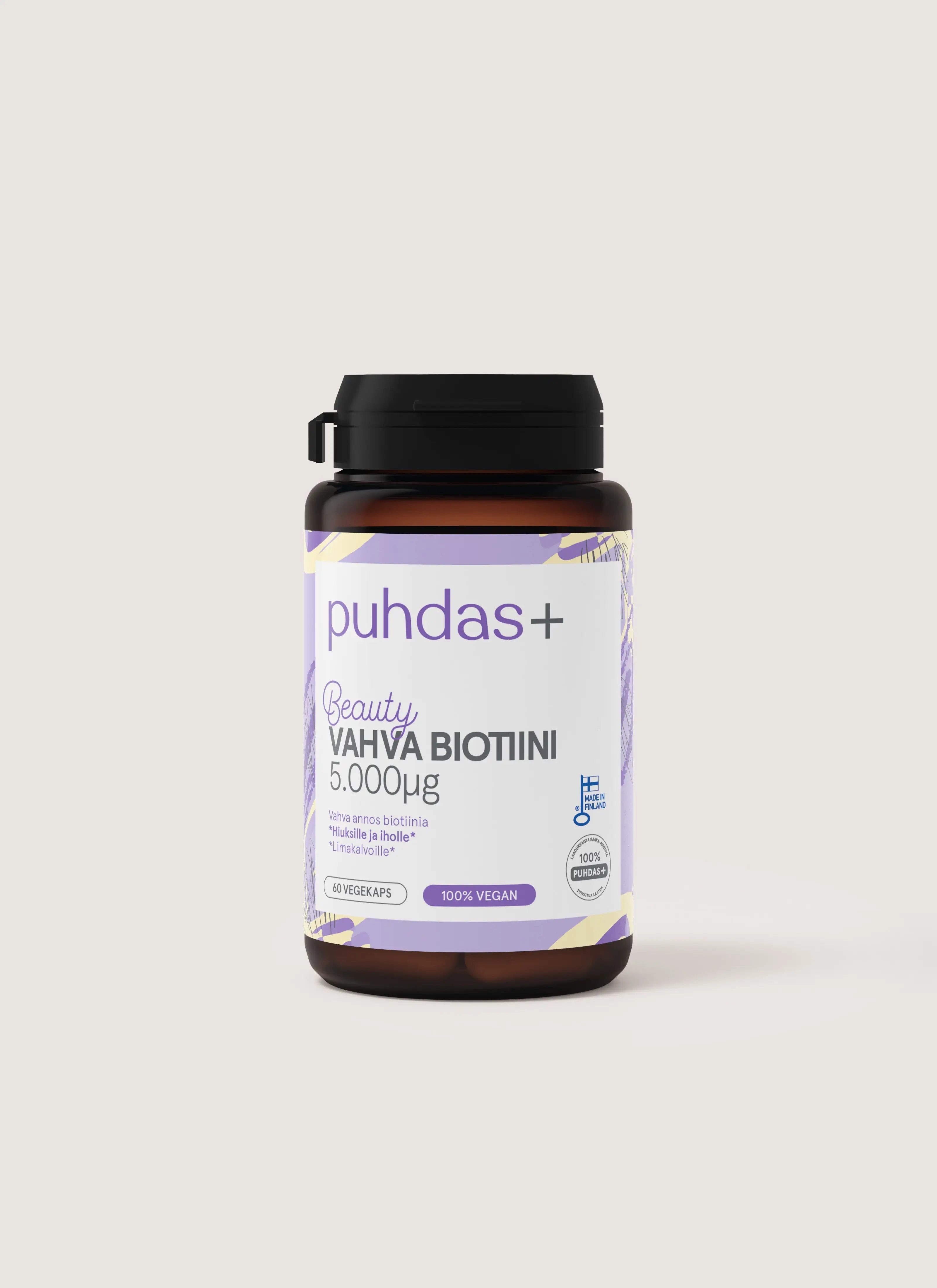 Strong Biotin 5,000 µg, 60 capsules