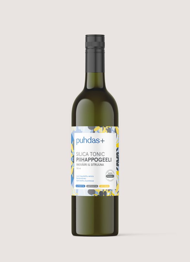Silica Tonic - Piihappogeeli - Inkivääri & Sitruuna 750ml