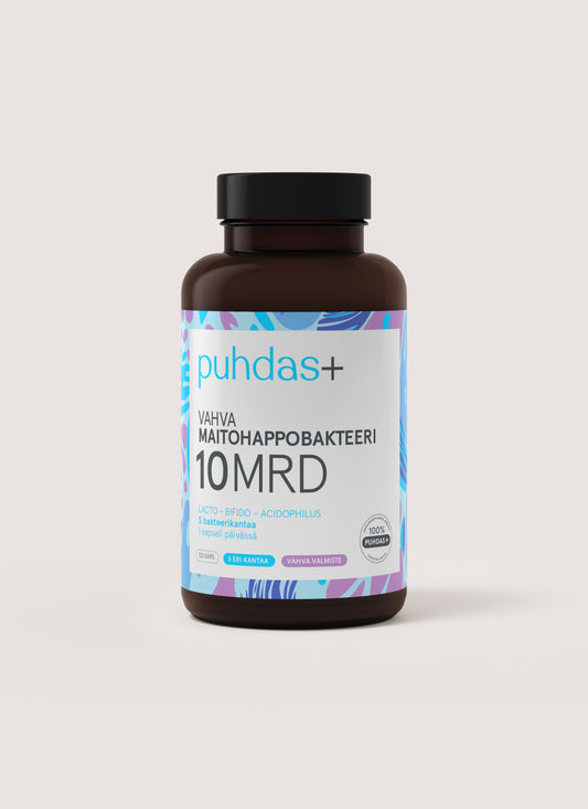 Maitohappobakteeri 10 miljardia LACTO - BIFIDO – ACIDOPHILUS