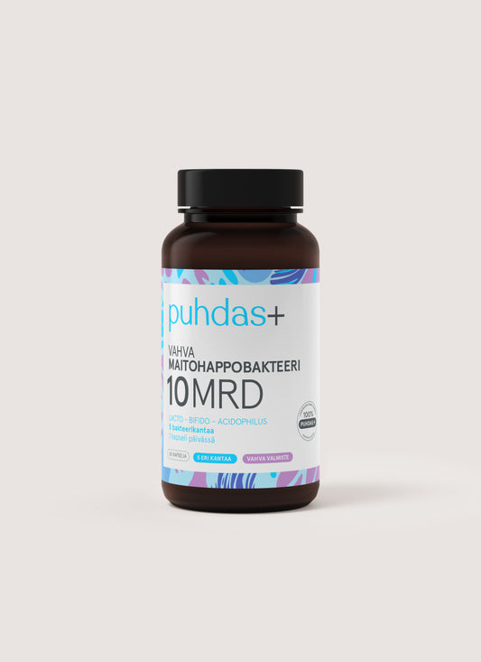 Maitohappobakteeri 10 miljardia LACTO - BIFIDO – ACIDOPHILUS