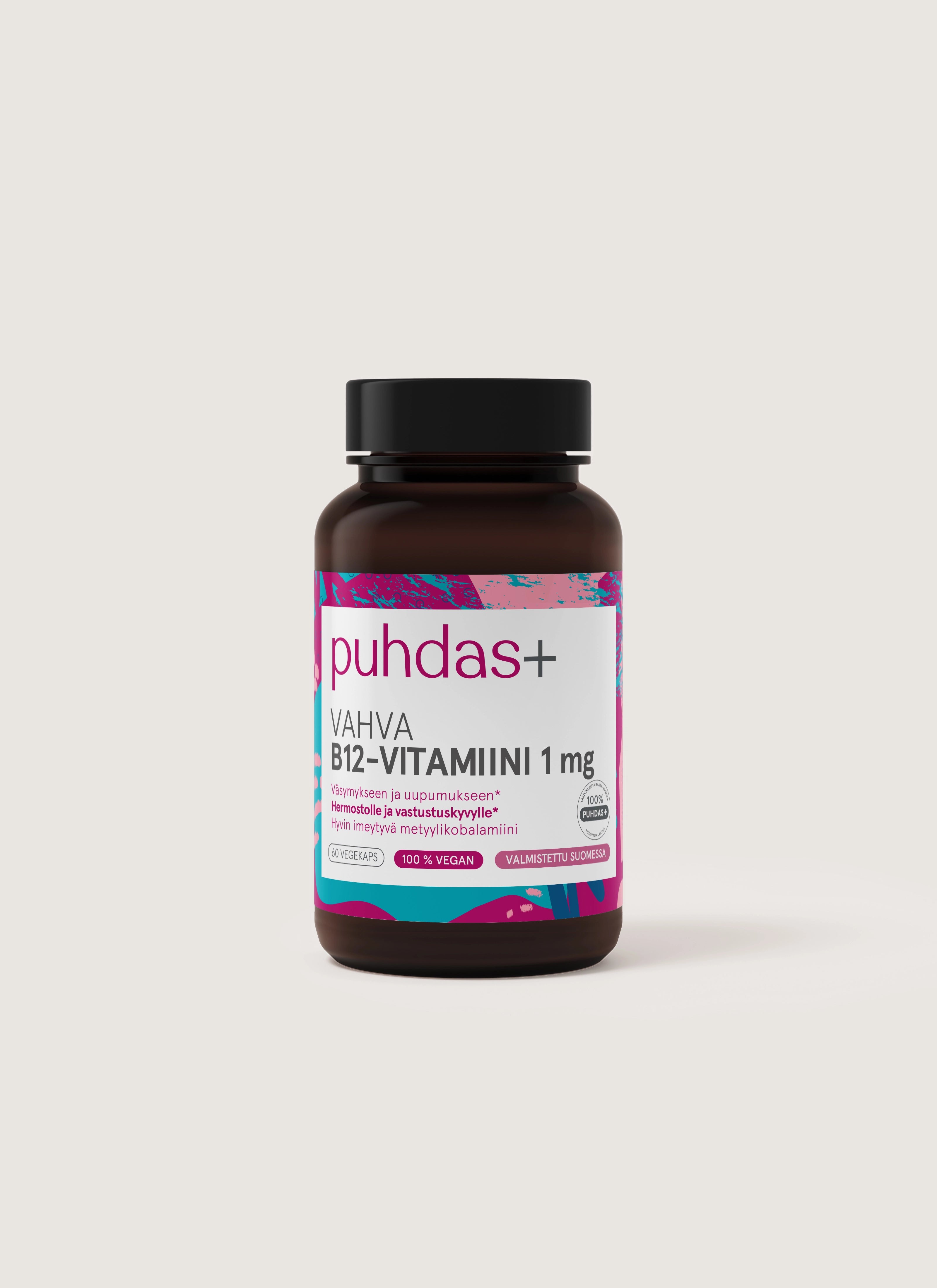 Vahva B12 -vitamiinikapseli 1 mg 60 kaps