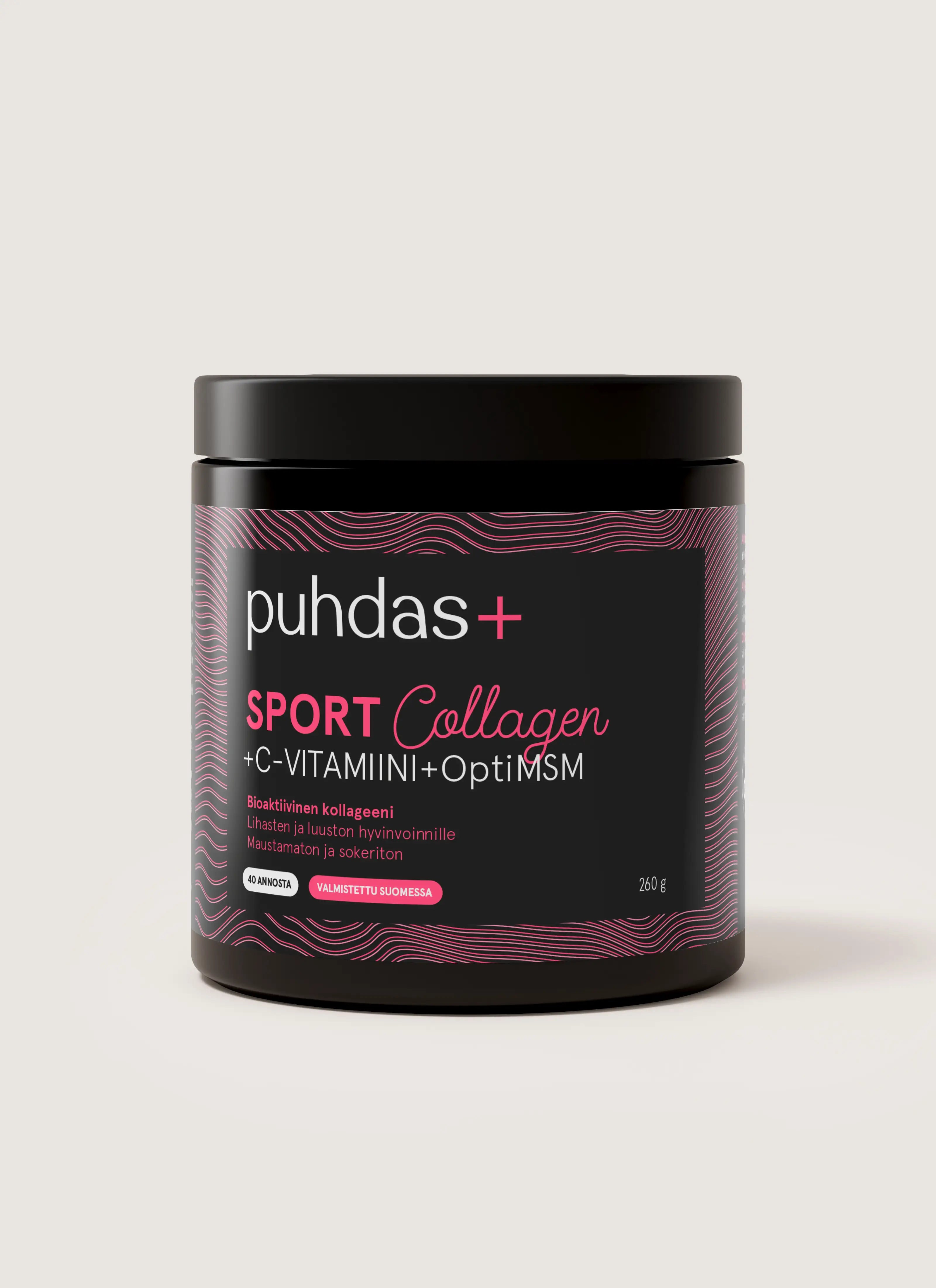 Sport Collagen + Vitamin C + OptiMSM 260 g