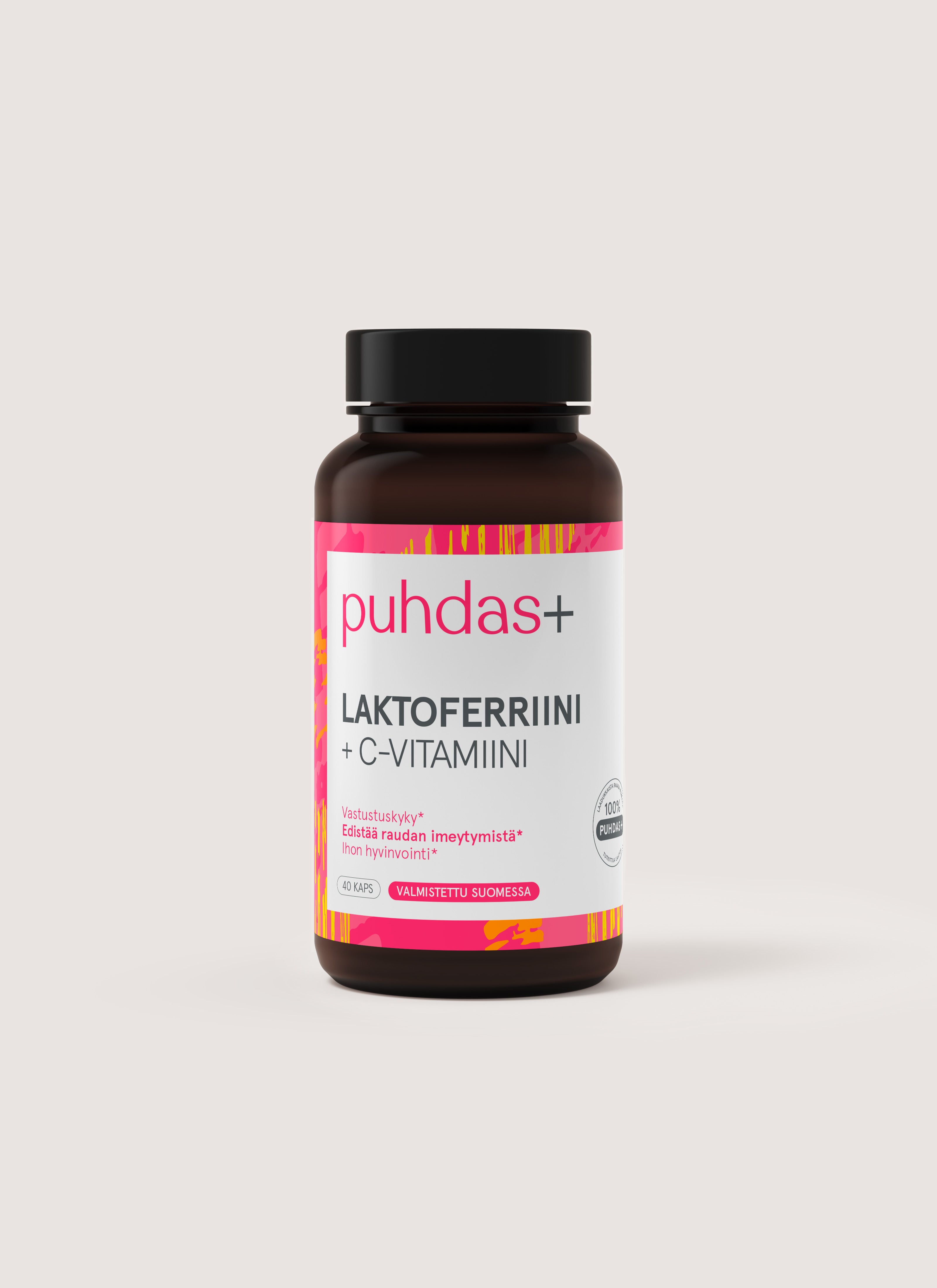 Lactoferrin + Vitamin C 40 caps - DATE 07.11.2025!