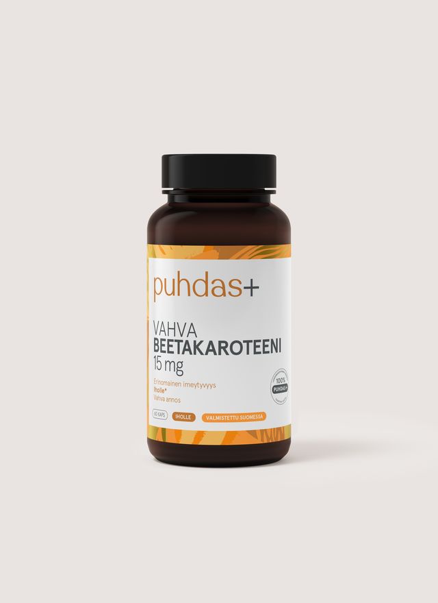 Vahva Beetakaroteeni 15 mg, 60 kaps