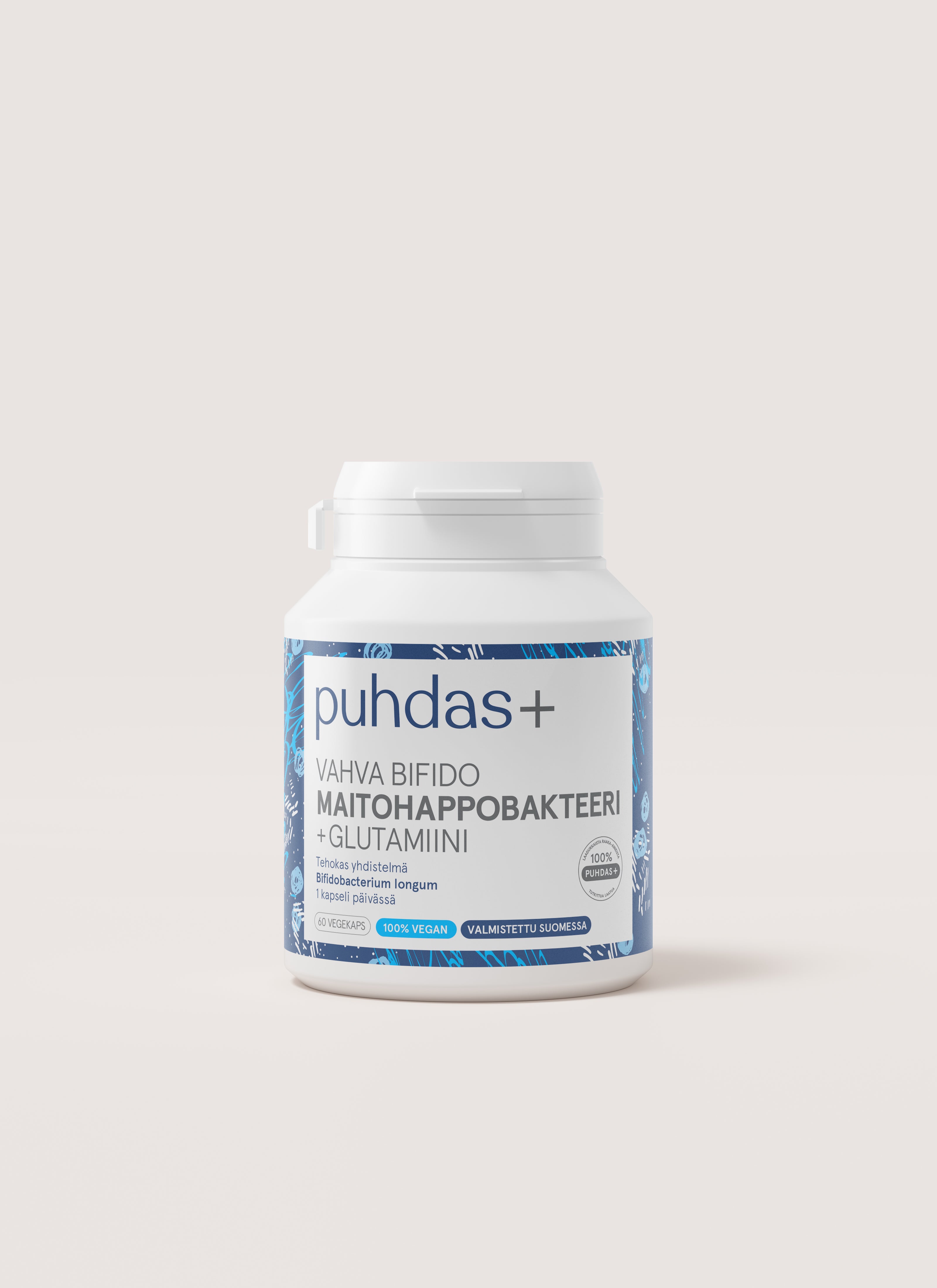 Strong Bifido Lactic Acid Bacteria + Glutamine 60 caps