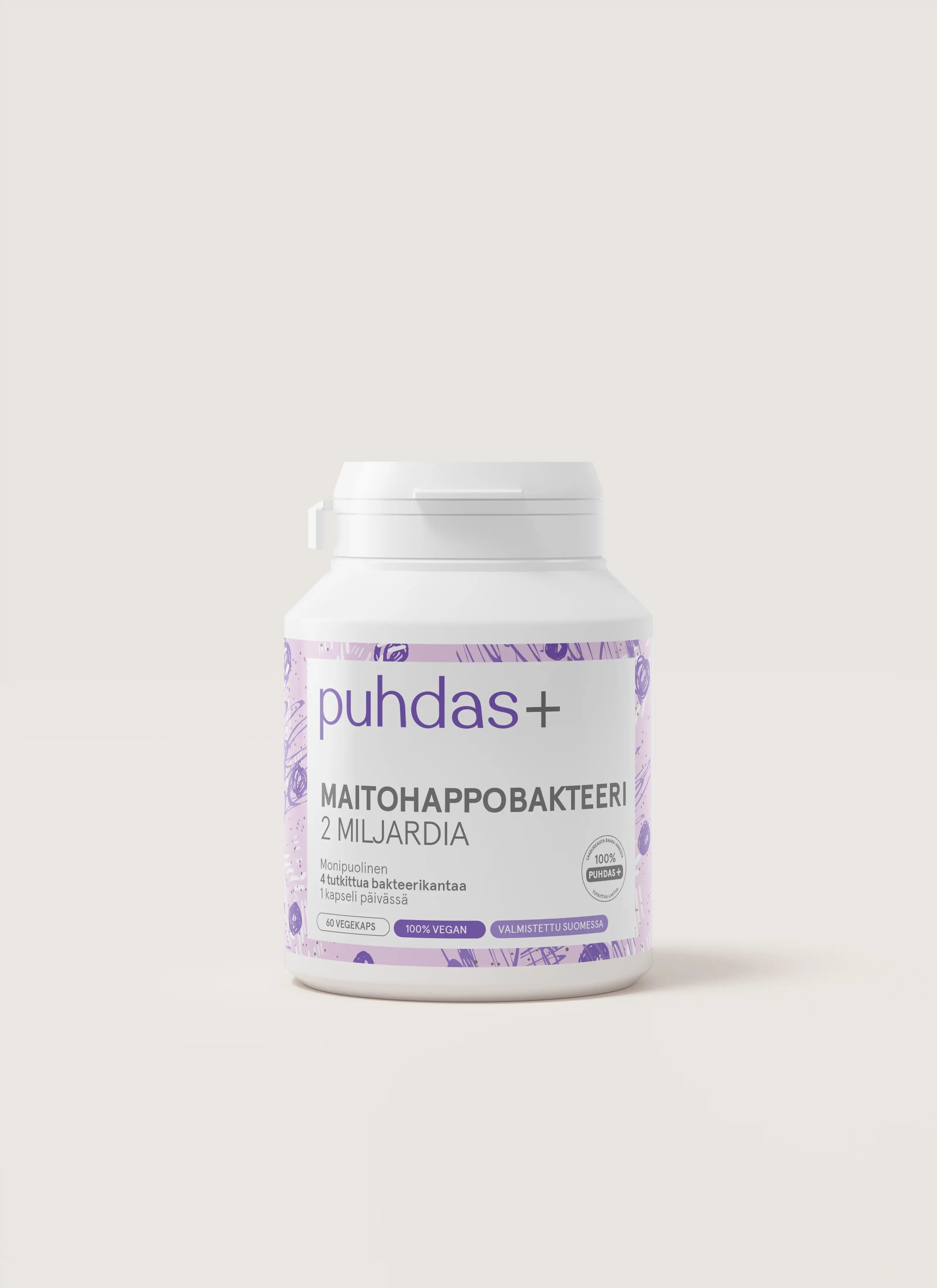 Lactic acid bacteria 2 billion 60 caps