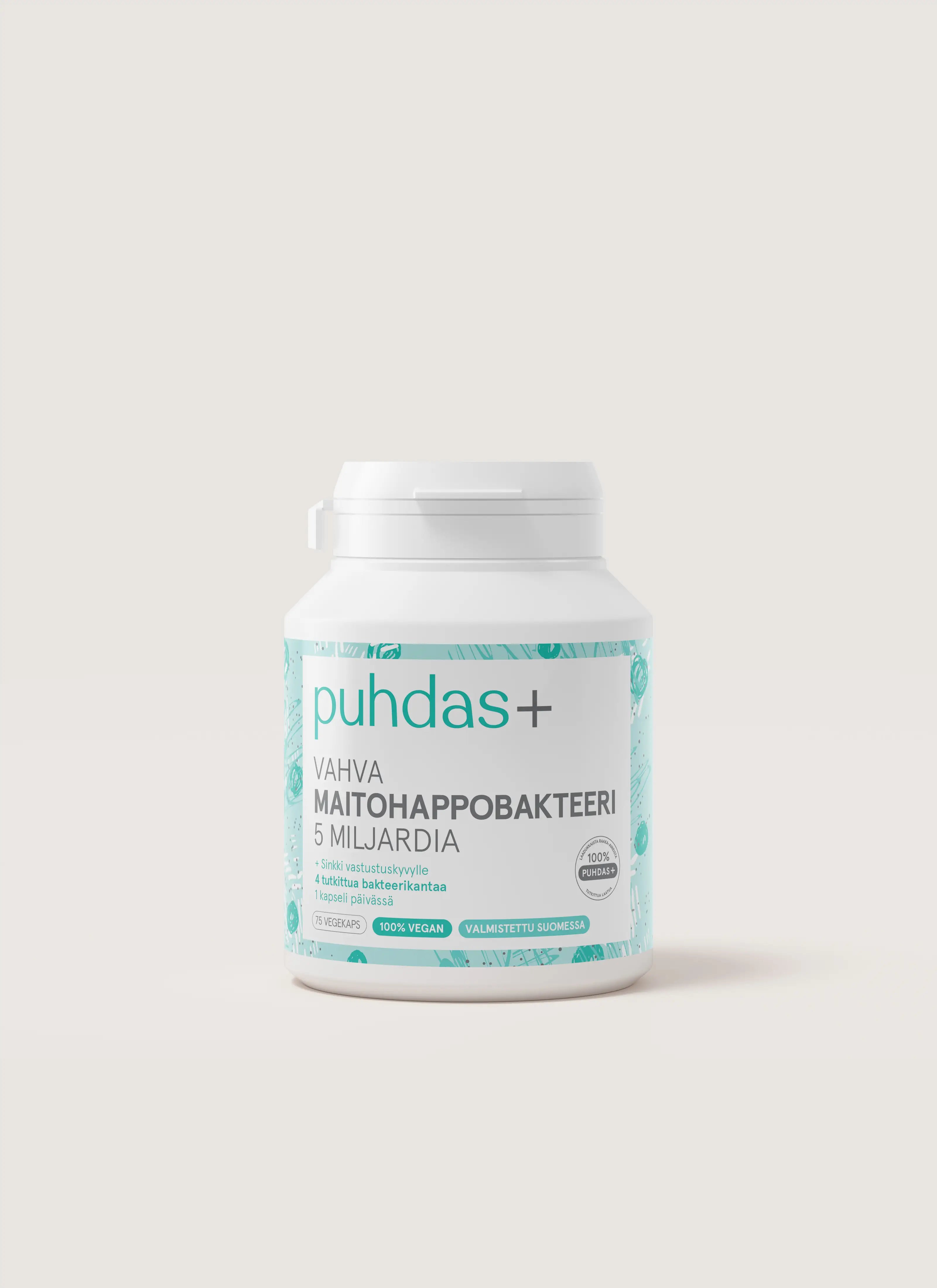 Lactic acid bacteria 5 billion 75 caps